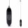 Bio-Tensor schwarzer Speckstein Blume des Lebens -- 28-29 cm
