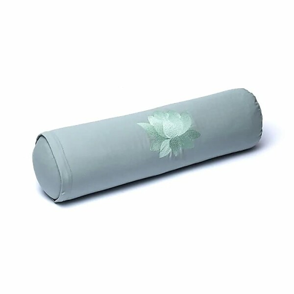 Bolster rund Lotus salbeigrün Bio-Baumwolle (OCS) -- 60x16 cm; 2300g