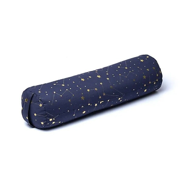 Bolster Sternenhimmel navyblau Bio-Baumwolle (OCS) -- 60x16 cm; 2300g