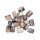 Braune Aragonit Trommelsteine A-Qualit&auml;t -- &plusmn;500g; &plusmn;2-3cm