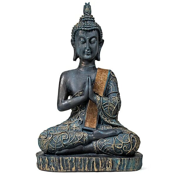 Buddha im Gebet Thailand -- 416 g; 14x7.5x22 cm