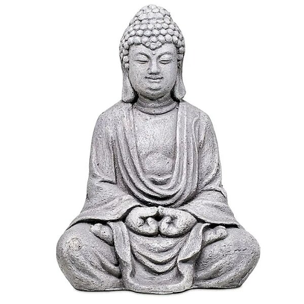Buddha in Meditation -- 1800 g; 24x16x33 cm