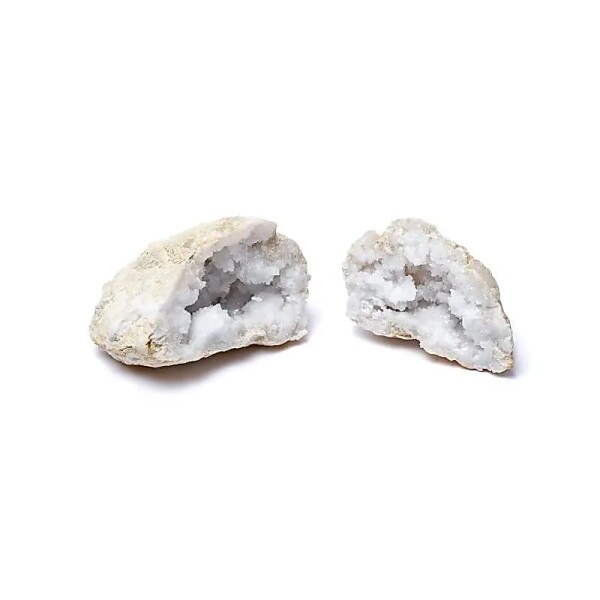 Calcit-Geode (gebrochen) -- ±160g