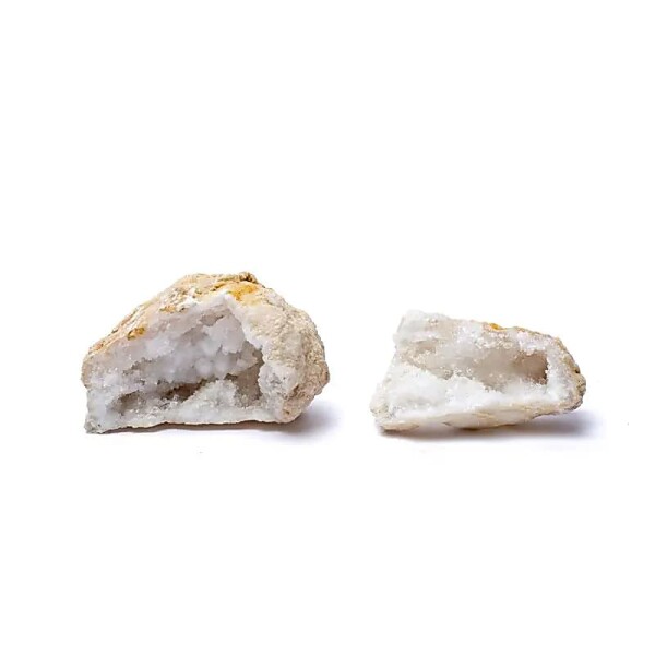 Calcit-Geode (gebrochen) -- ±288g