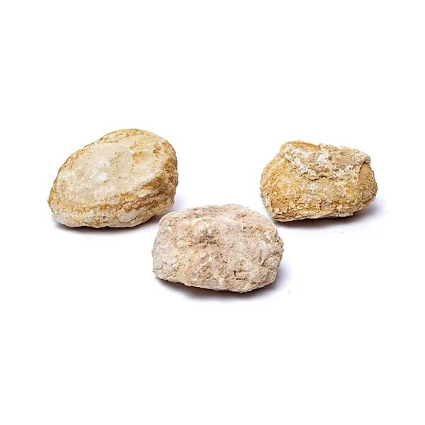 Calcit-Geode (ungebrochen) 2-3 Stück -- ±350-450g p/kg