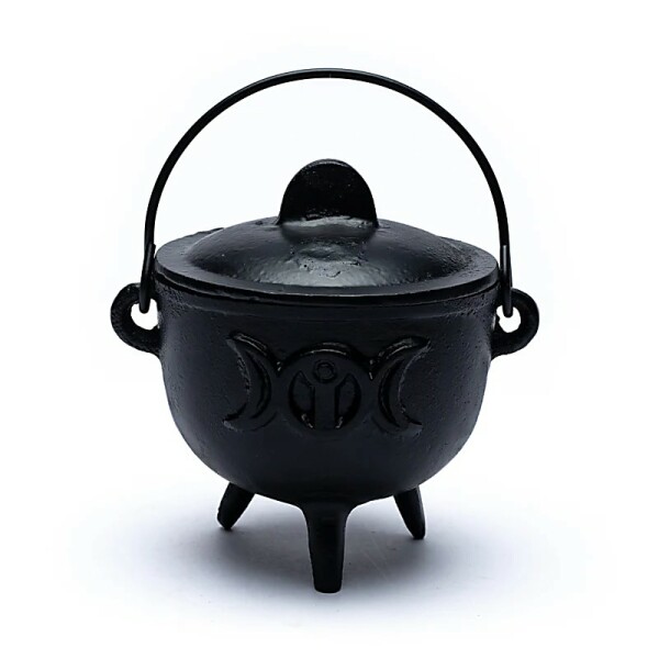 Cauldron (Hexenkessel) Sonne und Mond -- 1080 g; 12x9.5 cm