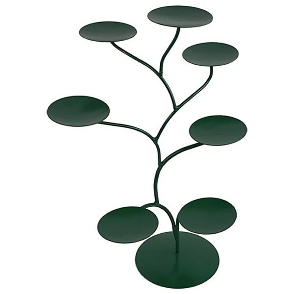 Chakra Lotus Display grün -- 49x32 cm