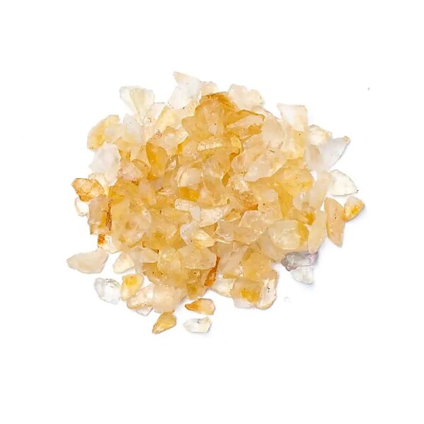 Citrin Chips (gebrannter Amethyst)  -- ±0.5-1.5cm; ±700g