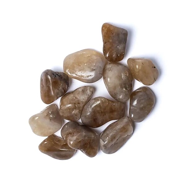 Citrin natur Trommelsteine A Qualität -- ±500g; ±3x4cm
