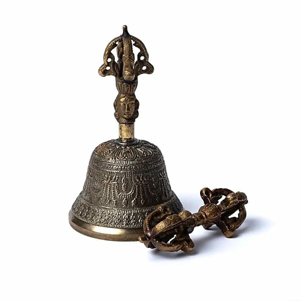 Dorje und Glocke mittelgross -- 7x13.5 cm