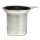 Edelstahl Teeaufguss-Filter Blume des Lebens -- 5.5x7.5cm