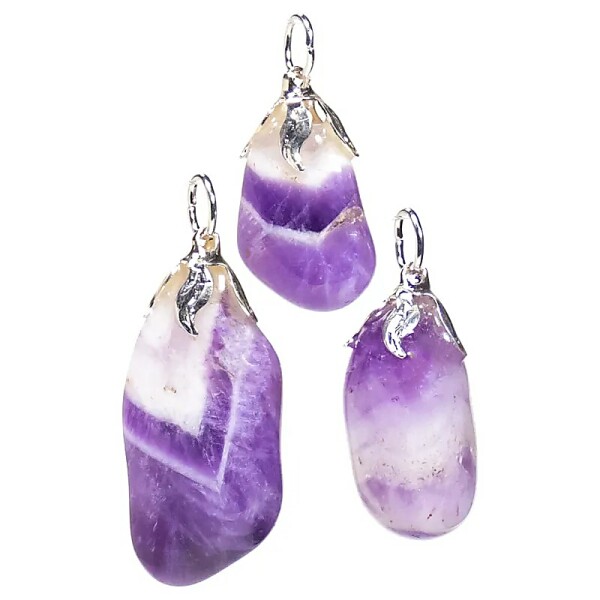 Edelsteinanhänger Amethystquarz --±1.5-3cm