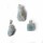 Edelsteinanh&auml;nger Blauer Calcit roh -- &plusmn;2.5cm