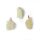 Edelsteinanh&auml;nger Gr&uuml;ner Calcit roh -- &plusmn;2-4cm