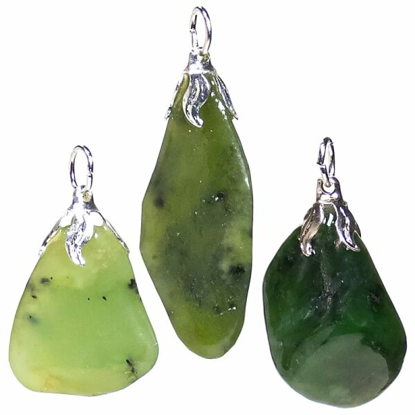 Edelsteinanhänger Jade --±1.5-3cm