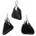 Edelsteinanh&auml;nger Regenbogen-Obsidian -- &plusmn;1.5-3cm