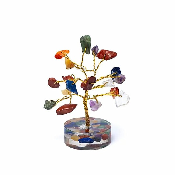 Edelsteinbaum 7 Chakren -- ±8cm
