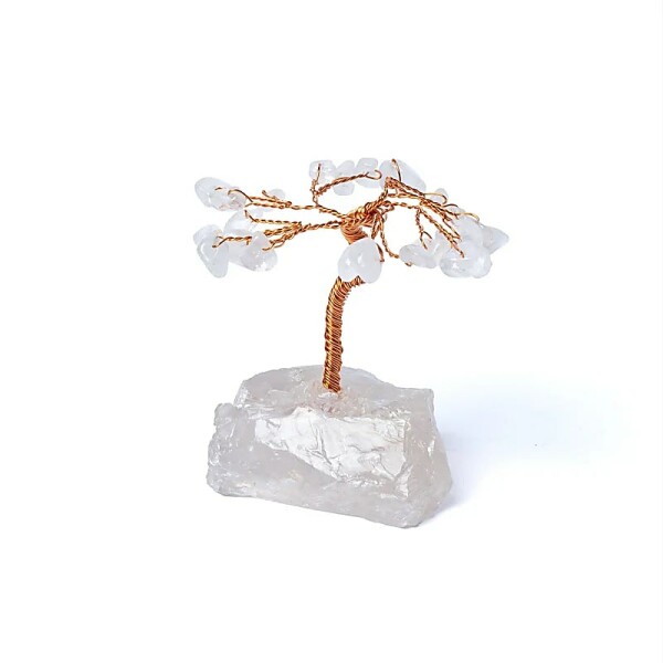 Edelsteinbaum Bergkristall -- 8x5cm; 85g