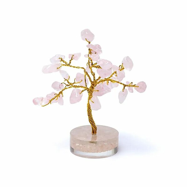 Edelsteinbaum Rosenquarz -- ±8cm