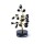 Edelsteinbaum schwarzer Achat -- &plusmn;8cm