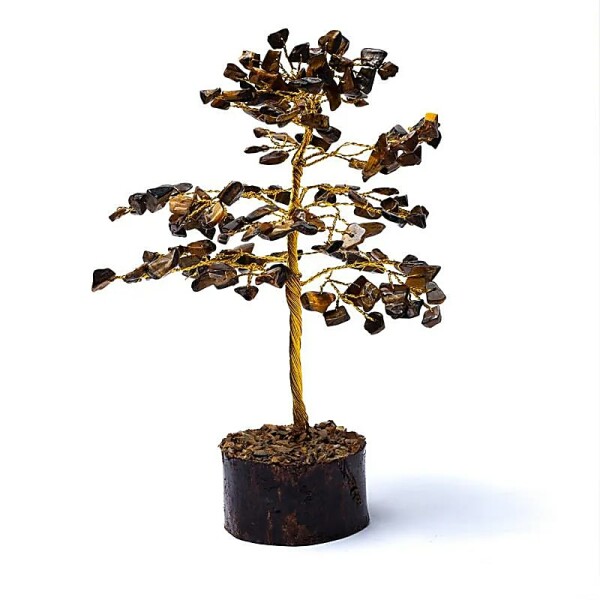Edelsteinbaum Tigerauge -- ±18cm