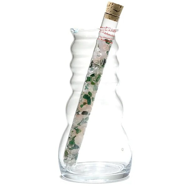 Edelsteinwasser-Stab 4. Chakra -- 24cm