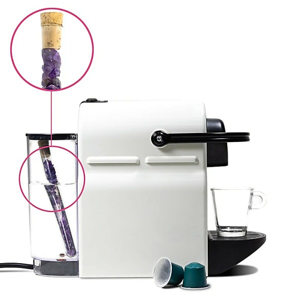 Edelsteinwasser-Stab Mini Espresso -- 16 cm