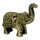 Elefant aus Messing mini -- 185 g; 7x7.5 cm