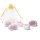 Emma Egg Edelstein Rosenquarz im Organzabeutel -- &plusmn;2.5-3.5cm; &plusmn;25g