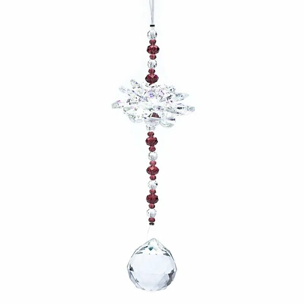 Feng Shui Kristalllotus & Kugel -- 31cm
