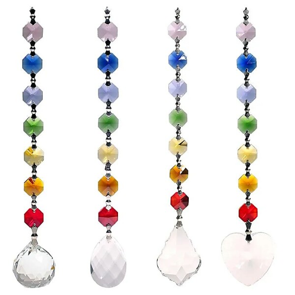 Feng-Shui Set 4 Chakra Ketten -- 20 cm