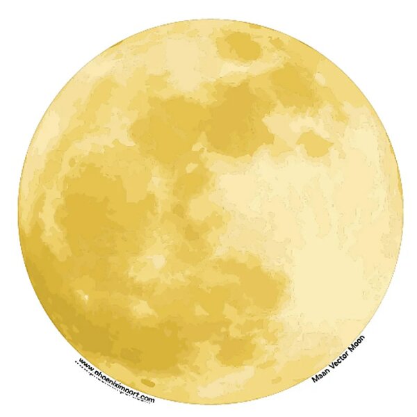 Fensterbild Vollmond -- 11.7cm