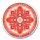 Fensterklebebild 1. Chakra (Muladhara) -- 10.5 cm