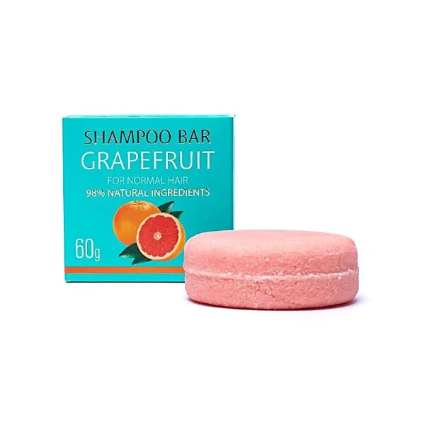 Festes natürliches Shampoo Grapefruit -- 60 g