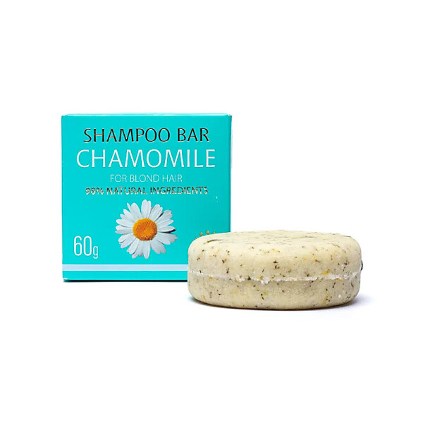 Festes natürliches Shampoo Kamille -- 60 g