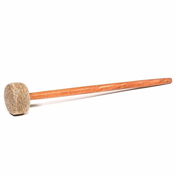 Filzschlägel Medium Stiel aus Holz -- 35 g; 4.8x3x28 cm