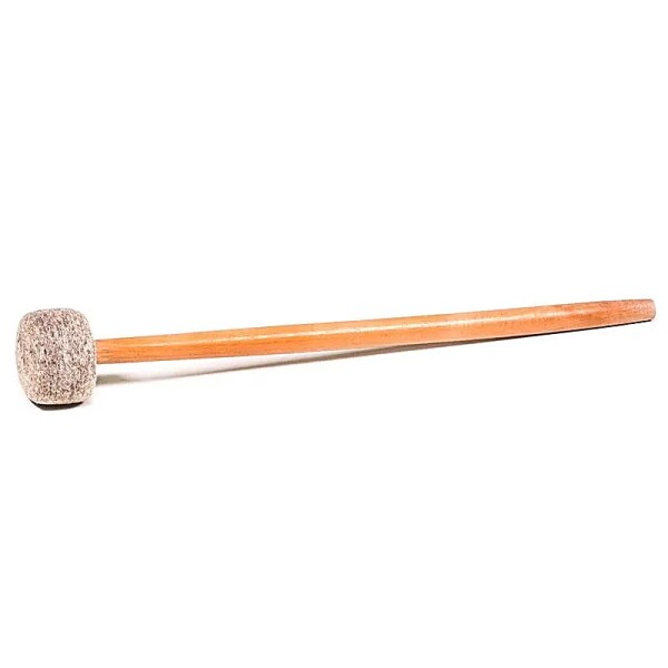 Filzschlägel Small Stiel aus Holz -- 30 g; 4x3x28 cm