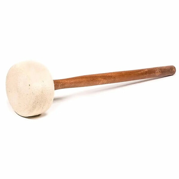 Filzschlägel Stiel aus Holz XL -- 300 g; 36x10x4.5 cm