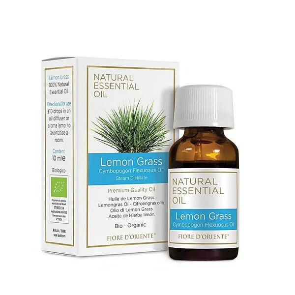 Fiore dOriente Ätherisches BIO Öl Lemongrass -- 10 ml