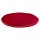 Flaches Kissen f&uuml;r Klangschale rund rot -- 15x1 cm