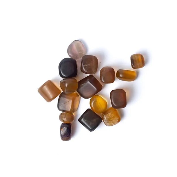 Fluorit Trommelsteine A-Qualität -- ±1,5-3,5cm; ±250g