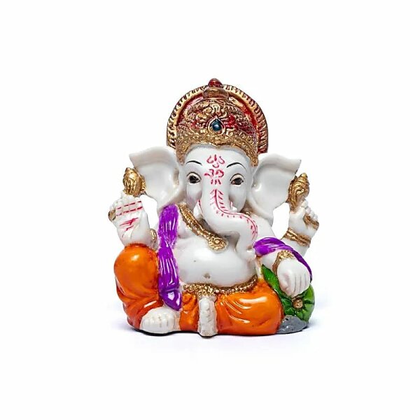 Ganesha mit Utensilien -- 8x7cm