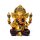 Ganesha Statue goldfarben -- 23cm