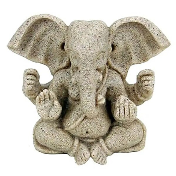 Ganeshafigur Sand -- 8 cm