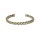 Gedrehtes Armband goldfarben -- 7cm