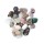 Gemischte brasilianische Trommelsteine B Qualit&auml;t -- &plusmn;3-4cm; &plusmn;1000g