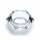 Gl&auml;serner Teelichthalter Diamant -- 7x3.5cm