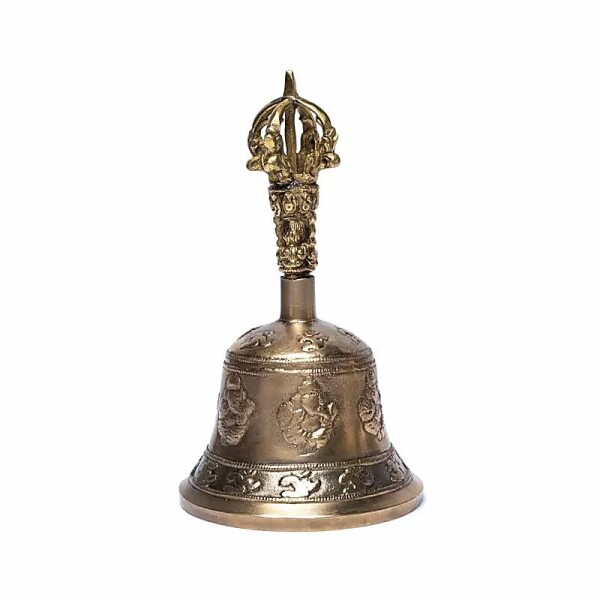 Glocke mit Ganesh und OM M – 8 x 15,7cm