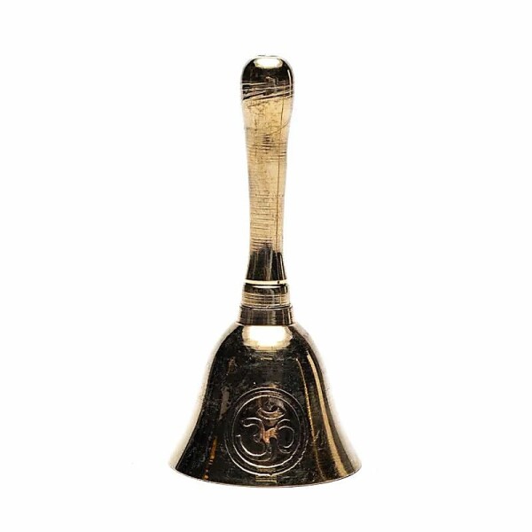 Glocke mit OHM Messing -- 9.5x4.5 cm