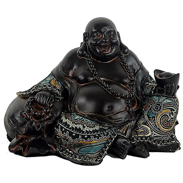 Glücks- und Wohlstandsbuddha China -- 512 g; 20x12x13 cm